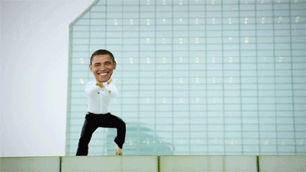 奥巴马搞笑gif大合集，史上最全奥巴马搞笑动态图片