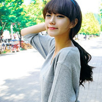 在网上小有名气的韩国女孩QQ头像 高清