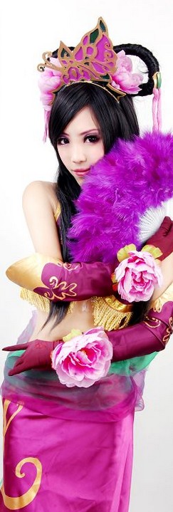 cosplay美女QQ皮肤 cosplay化妆盛宴