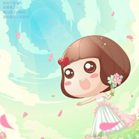 卡通女生穿婚纱的QQ头像，好唯美可爱的感觉