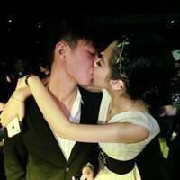 接吻情侣头像一男一女，2014最新唯美情侣接吻的头像图片