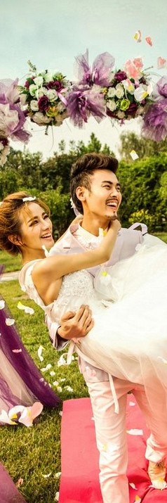 幸福情侣结婚照QQ皮肤图片 婚纱照就要这样拍