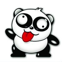 可爱卡通熊猫头像