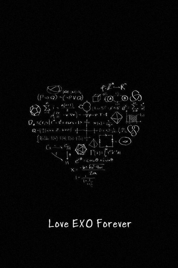 维12的EXO简约范儿QQ卡通文字皮肤图片