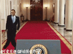 奥巴马踹门gif动态图片,奥巴马踹门gif图视频版原来是假的