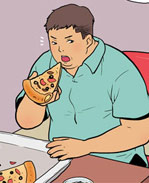 幻啃漫画减肥方法