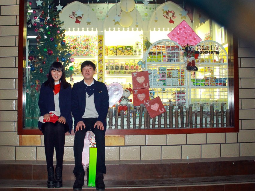 伊藤恋爱日记，超幸福的中国情侣照片
